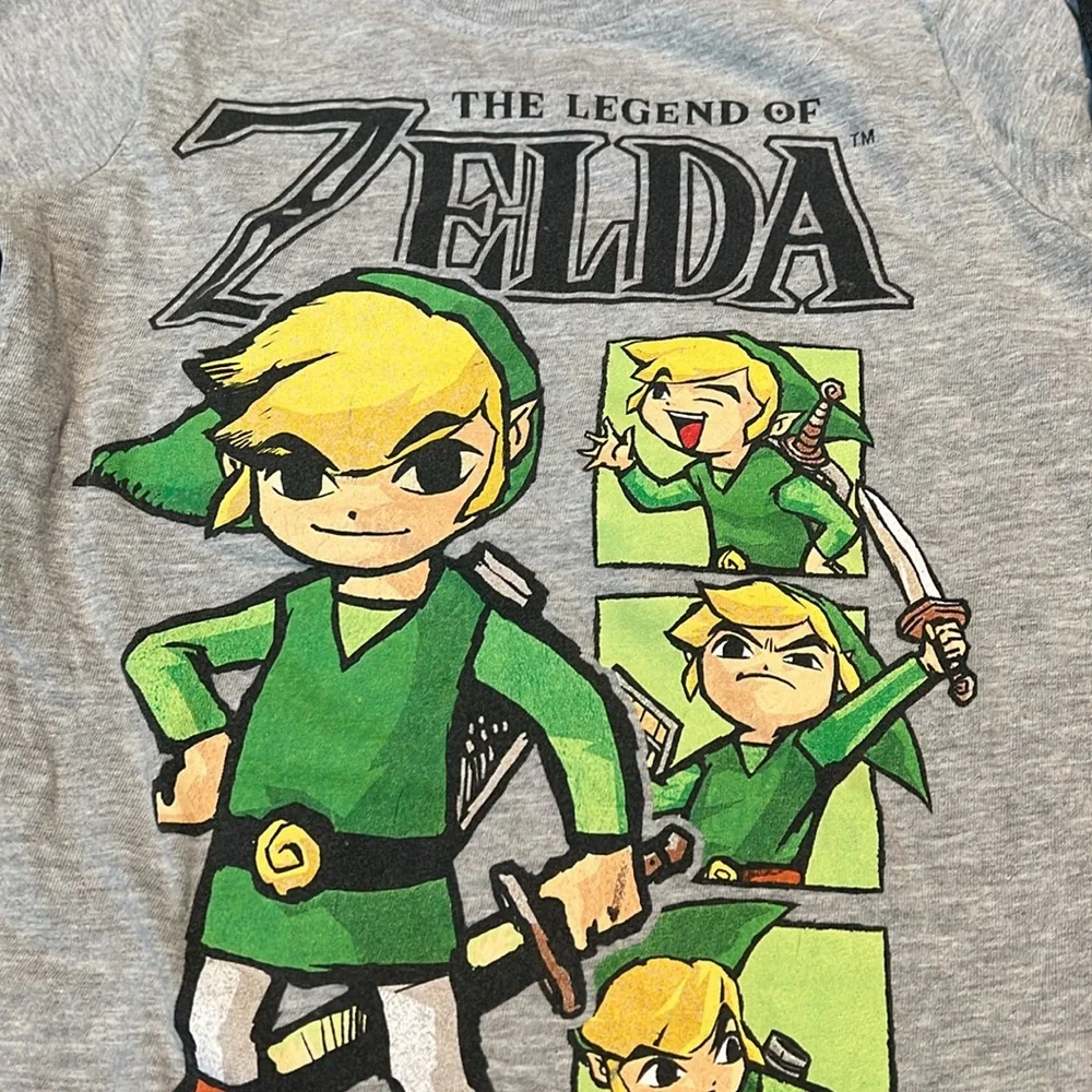 Boys’ graphic tees (set of 5), size 4 EUC! (Vans, Zelda, Lightning McQueen, etc)